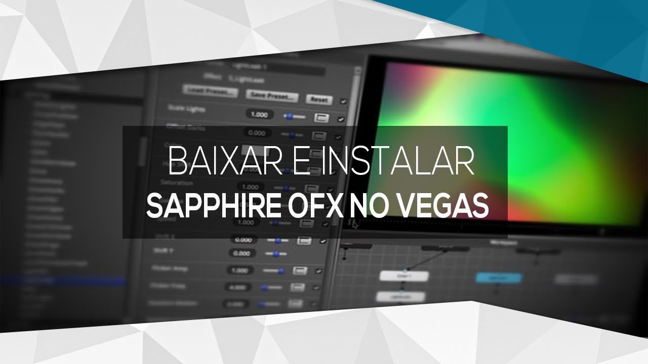 Sapphire-ofx V12 Como Instalar